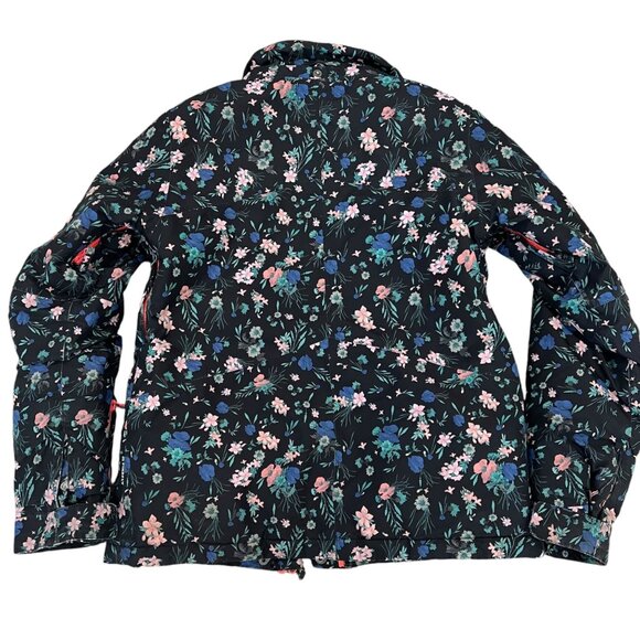 Firefly Reeta GLS V2 Girls Medium (10-12) Floral Aquamax Elite Jacket Multicolor - Picture 2 of 8